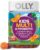OLLY Kids Multivitamin & Probiotic Gummy, Digestive Support, Vitamins A, D, C, E, B, Zinc, Chewable Supplement, Berry Flavored, 50 Day Supply – 100 Count