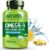 NATURELO Burpless Omega 3 Fish Oil Supplement – 1100mg Triglyceride Omega-3, EPA + DHA, Liquid Fish Oil for Heart, Eye, Brain, Joint Health – 60 Softgels, 2 Months Supply