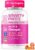 SmartyPants Teen Girl Multivitamin Gummies, Omega 3 (DHA/EPA), Vitamin C, D3, B12, Vitamin A, K & Zinc, Biotin to Support Hair, Skin & Nails, Gluten Free, 60 Count (30 Day Supply)