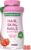 Nature’s Bounty Optimal Solutions Hair, Skin and Nails Pectin Gummies, 2500 mcg Biotin Per Serving, No Stick Gummy, Vegetarian Formula, Strawberry Flavor, 200 count, 100 Total Servings