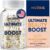 Moerie Ultimate Hair Boost Supplements for Women & Men – Hair, Skin, Nails Vitamins with Biotin & Minerals for Hair Health – Thicker Hair – 60 Capsules