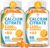 (2 Pack) Calcium Citrate 1200 mg Gummies with Vitamin D3, High Absorption Calcium Supplements for Women & Men, Sugar Free, Non-GMO, Gluten Free, Supports Muscle & Immune – Orange Flavor
