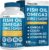 4-in-1 Fish Oil Omega 3 Fatty Supplements (2100mg) – Omega 3 Fish Oil with Vitamins D3 K2 and CoQ10 – Lemon Flavored (120 softgels)