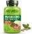 NATURELO Mushroom Supplement Capsules, 90 Ct, Brain & Immune Support, Vegan-Friendly, Lions Mane Supplement Capsules, Lion’s Mane, Reishi, Turkey Tail Blend