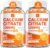 (2 Pack) Calcium Citrate 1200 mg with Vitamin D3 Gummies for Women & Men,Calcium Supplements for Bone & Teeth Support,High Absorption – Easy to Digest, Sugar Free,Vegan,Orange Flavor,60 Day Supply